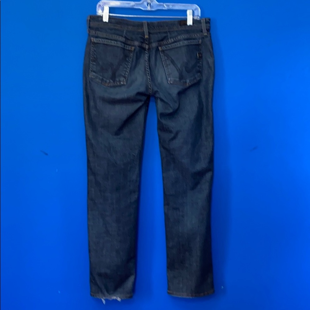 CITIZENS OF HUMANITY Ava Low Rise Strt Leg Jeans Orig Sz 31, altered smaller - Picture 3 of 15